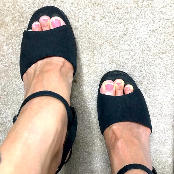 Mixed Blues Platforms SZ 8M - Picture 2 of 7